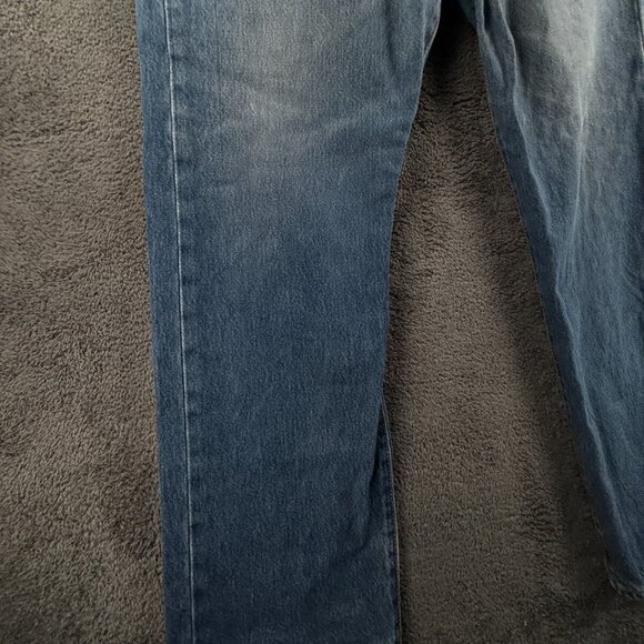 Levi’s 501 ACTL 37x29 Blue Denim Jeans Straight Leg Button Fly Classic Outdoor - Picture 6 of 16